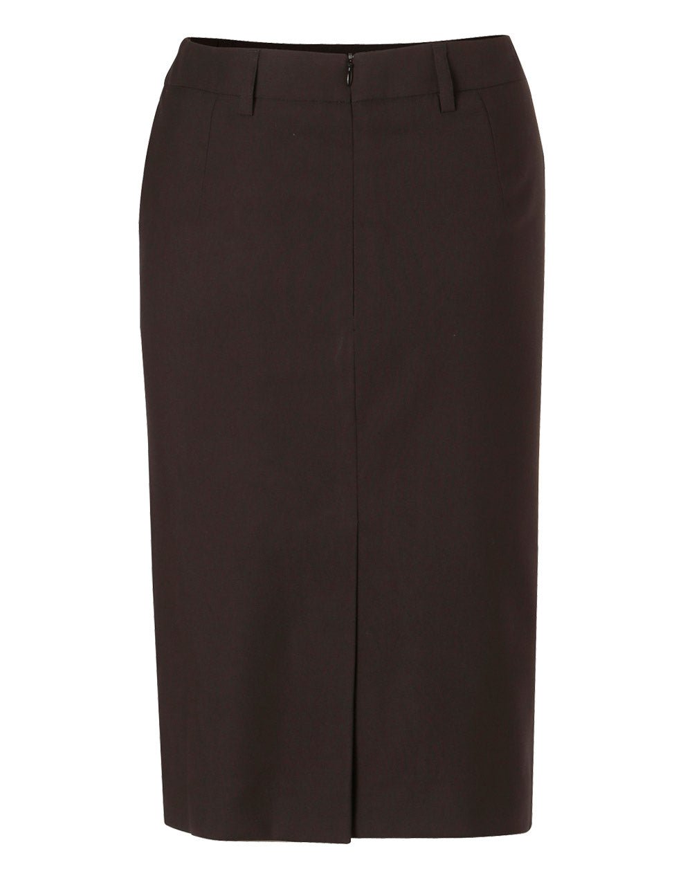 M9471 Women's Poly/Viscose Stretch Mid Length Lined Pencil Skirt - WEARhouse