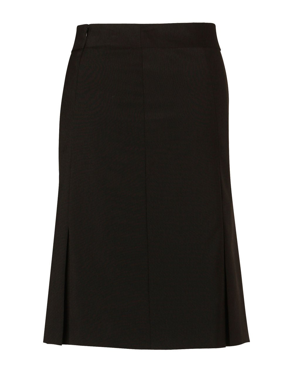 M9473 Women's Wool Blend Stretch Pleated Skirt - WEARhouse