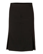 M9473 Women's Wool Blend Stretch Pleated Skirt - WEARhouse