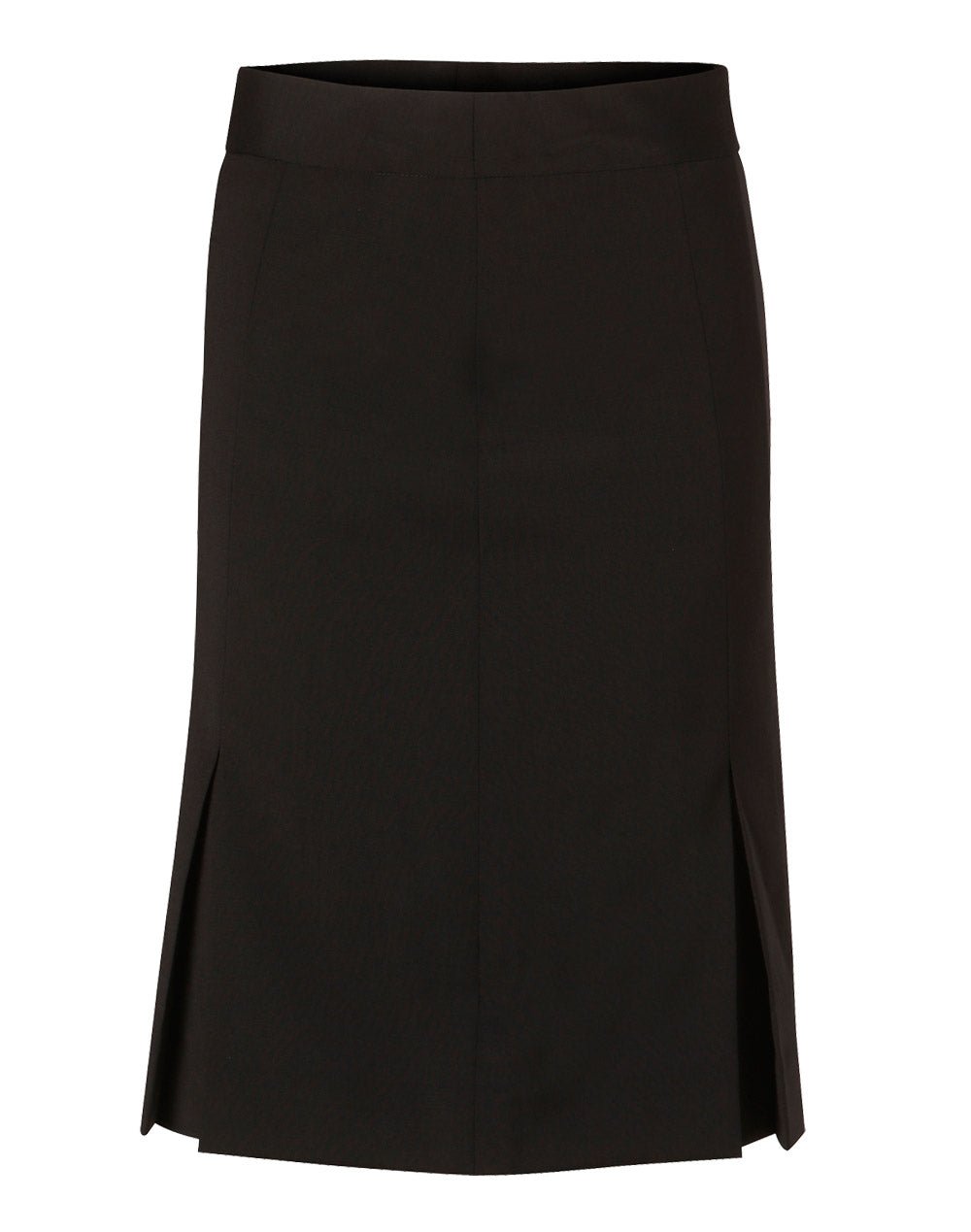 M9473 Women's Wool Blend Stretch Pleated Skirt - WEARhouse