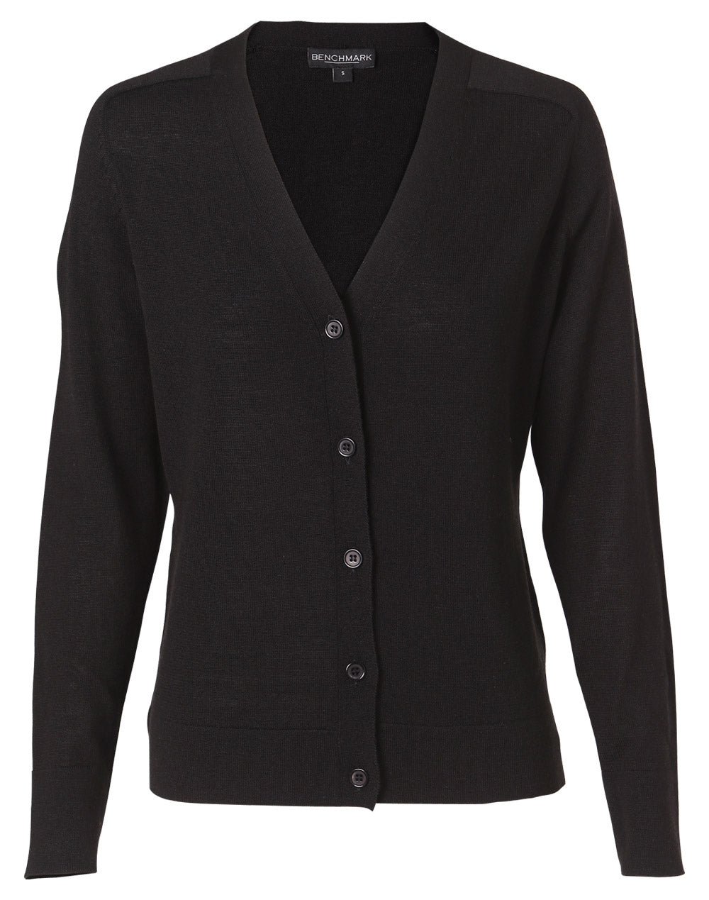 M9602 Women's V-Neck Long Sleeve Cardigan - WEARhouse