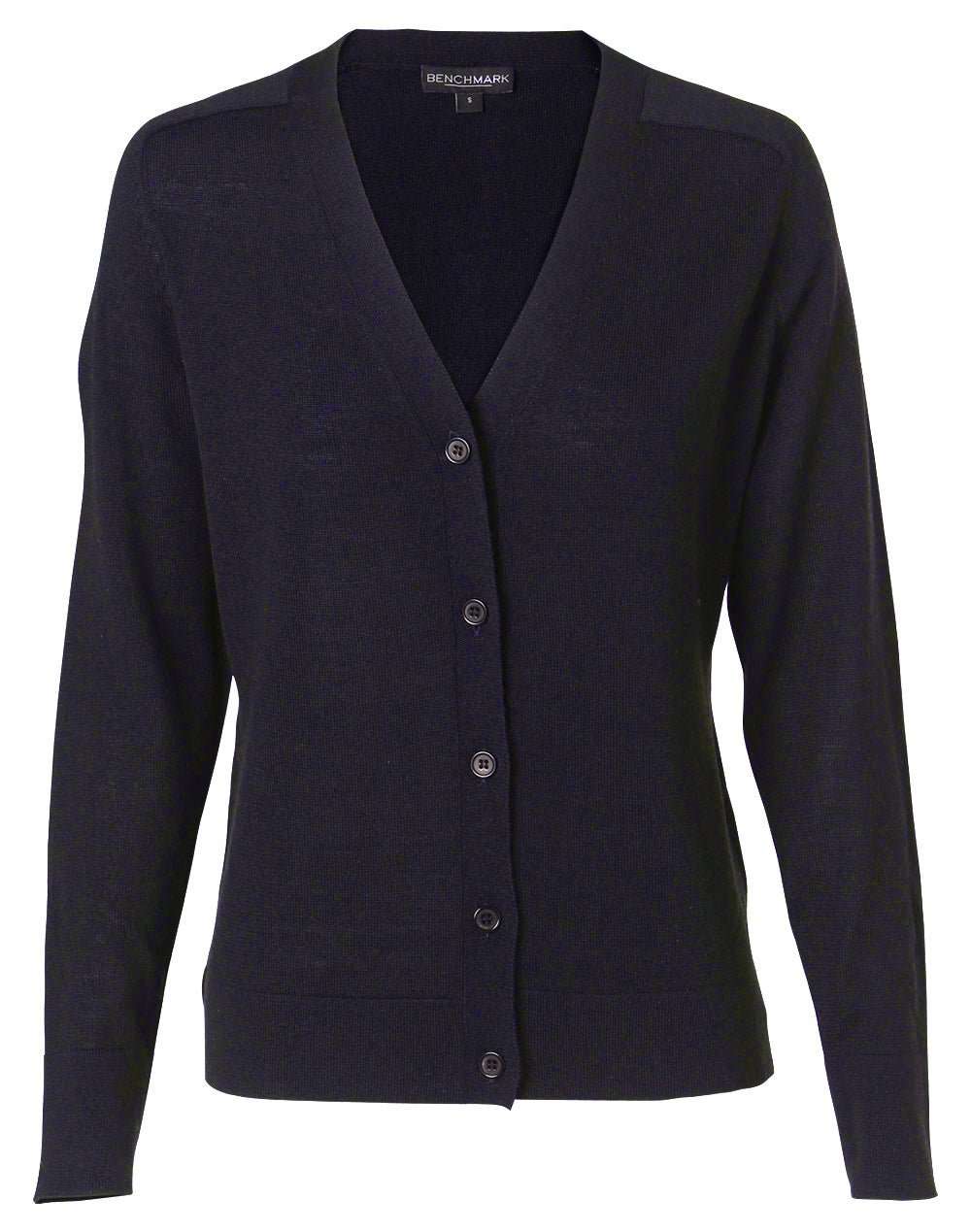 M9602 Women's V-Neck Long Sleeve Cardigan - WEARhouse