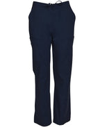 M9710 MENS SEMI-ELASTIC WAIST TIE SOLID COLOUR SCRUB PANTS - WEARhouse