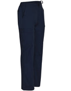 M9710 MENS SEMI-ELASTIC WAIST TIE SOLID COLOUR SCRUB PANTS - WEARhouse