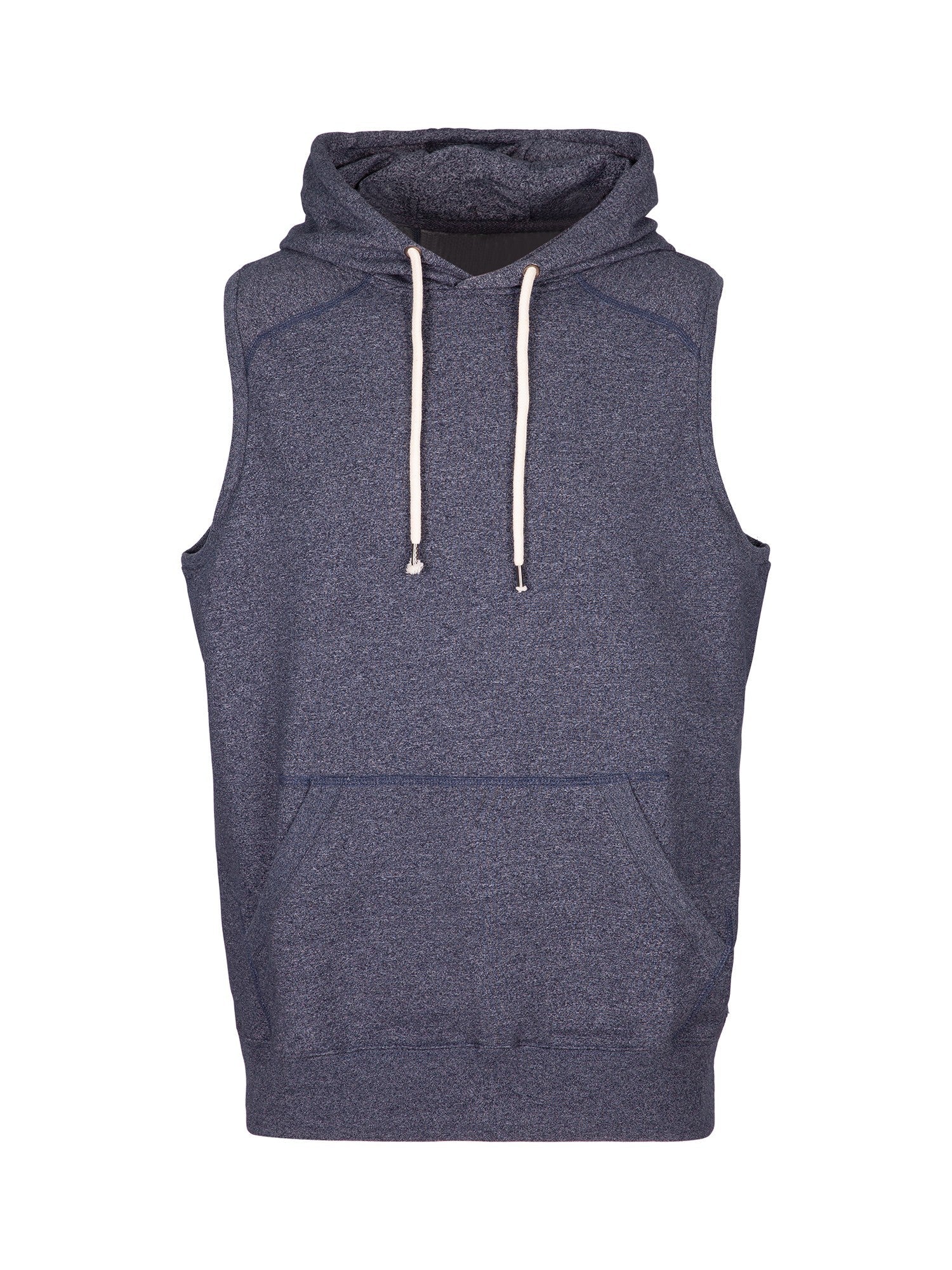 Men's Heather SLEEVELESS Hoodie - WEARhouse