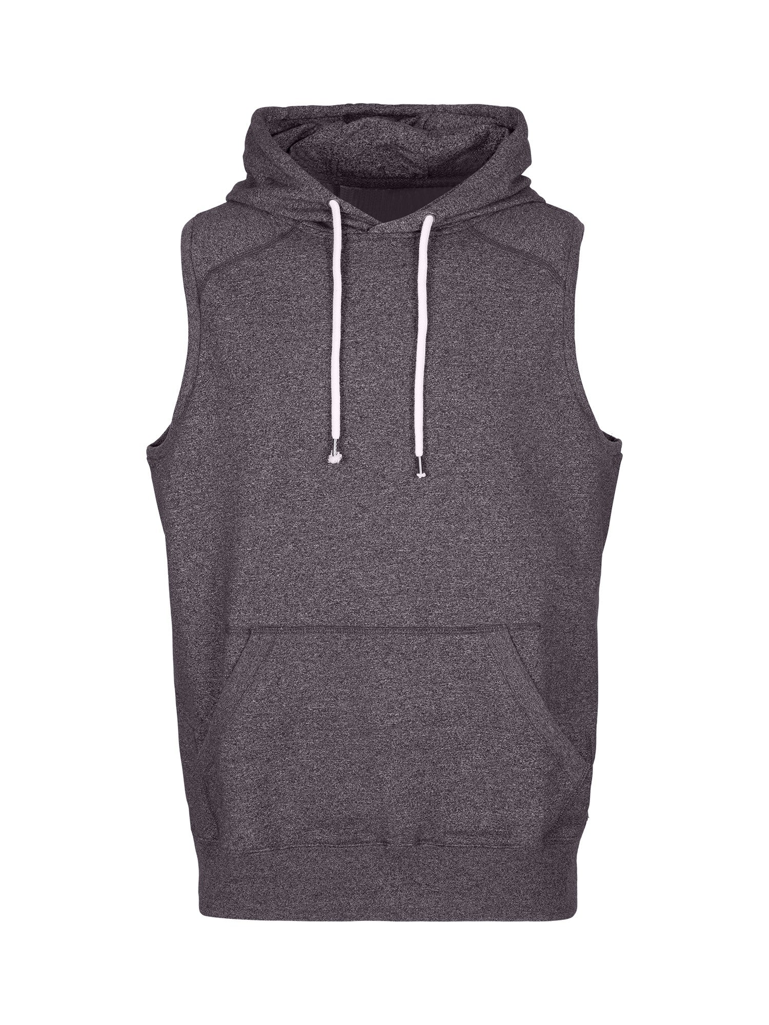 Men's Heather SLEEVELESS Hoodie - WEARhouse