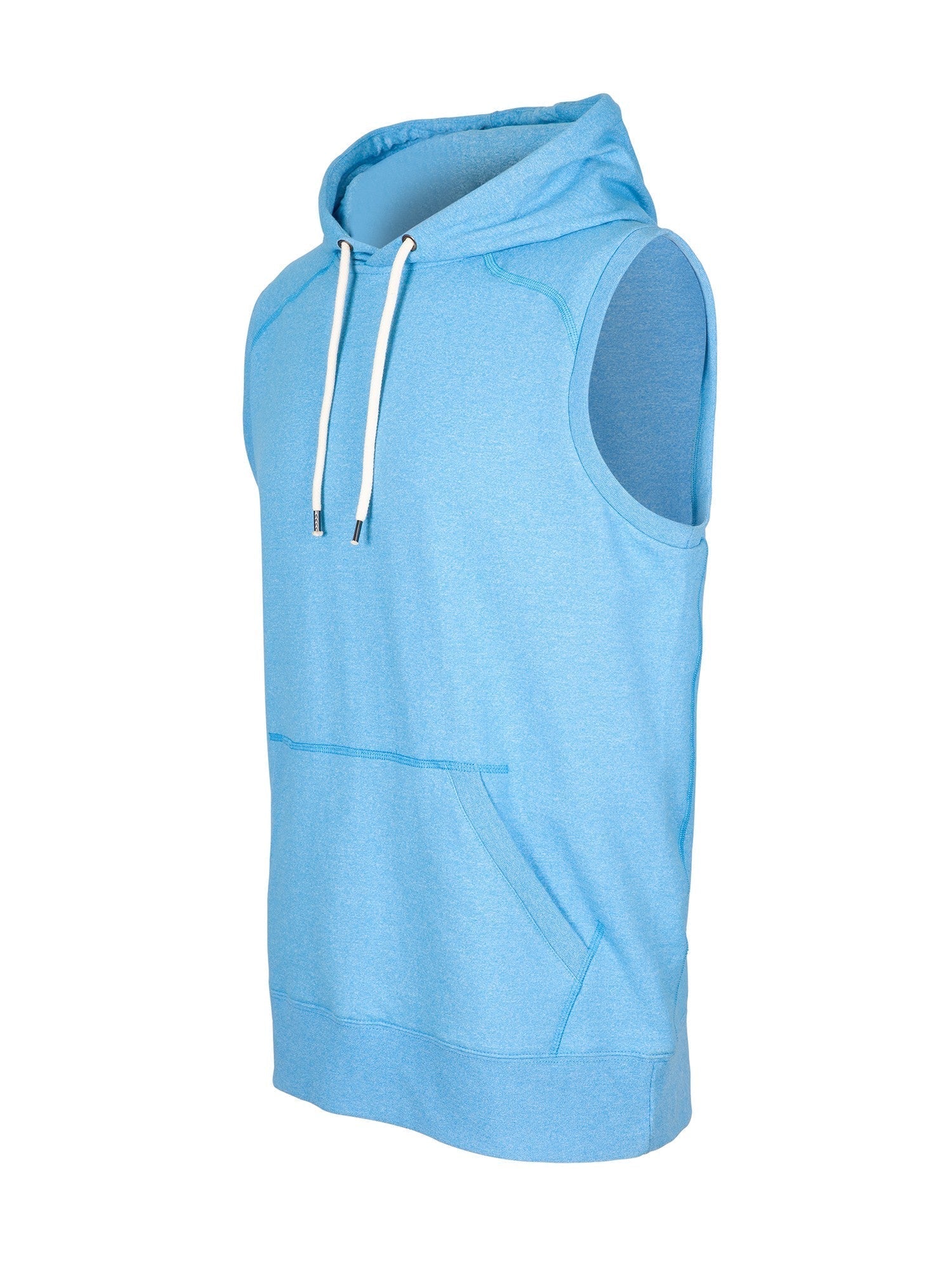 Men's Heather SLEEVELESS Hoodie - WEARhouse