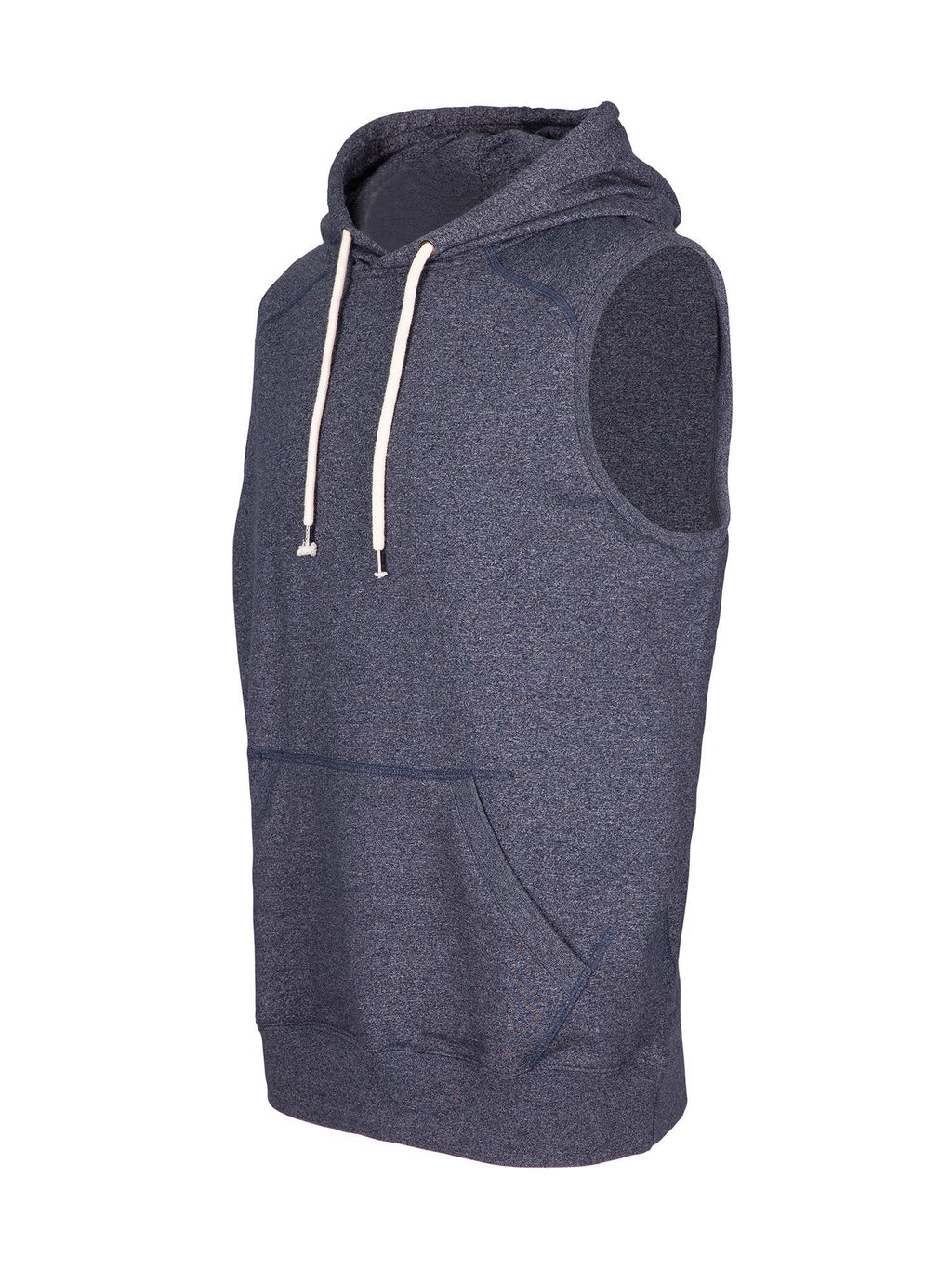 Men's Heather SLEEVELESS Hoodie - WEARhouse