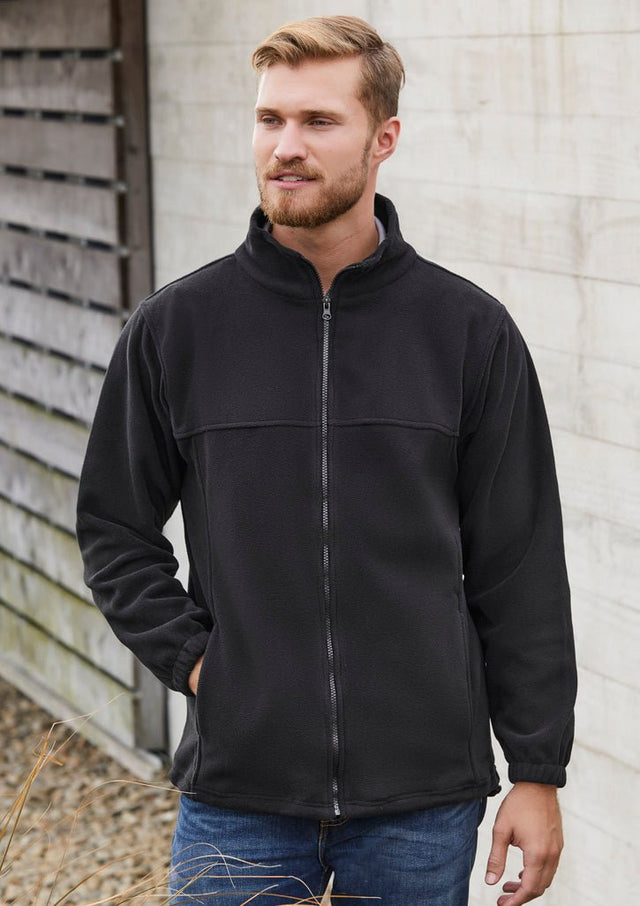 Mens Plain Micro Fleece Jacket PF630 - WEARhouse