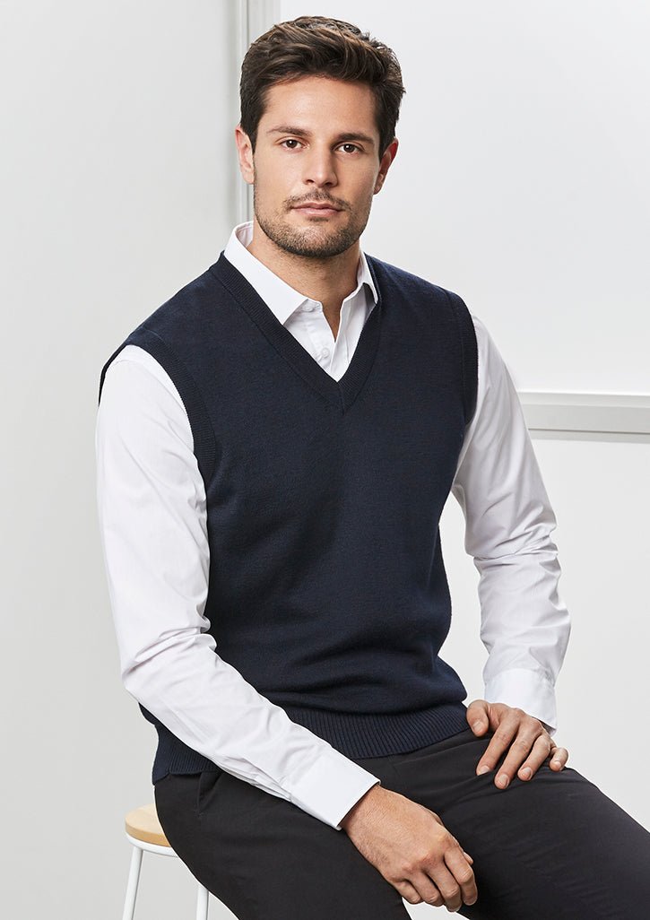 Mens Woolmix Vest WV6007 - WEARhouse