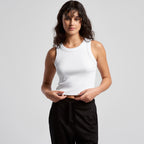 ORGANIC RIB CROP TANK - 4064G - WEARhouse
