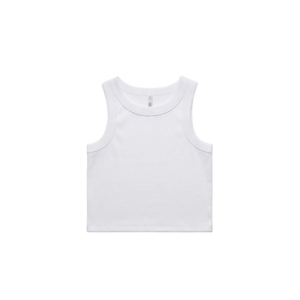ORGANIC RIB CROP TANK - 4064G - WEARhouse