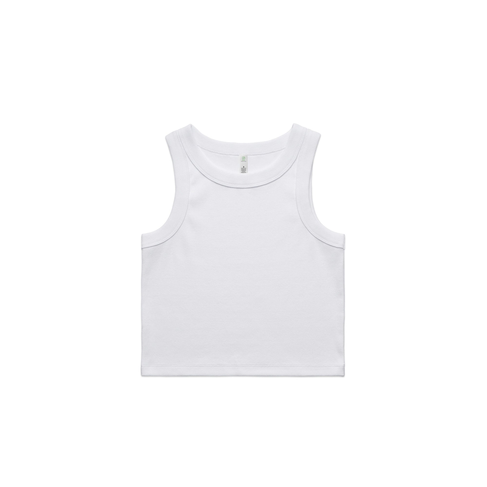 ORGANIC RIB CROP TANK - 4064G - WEARhouse