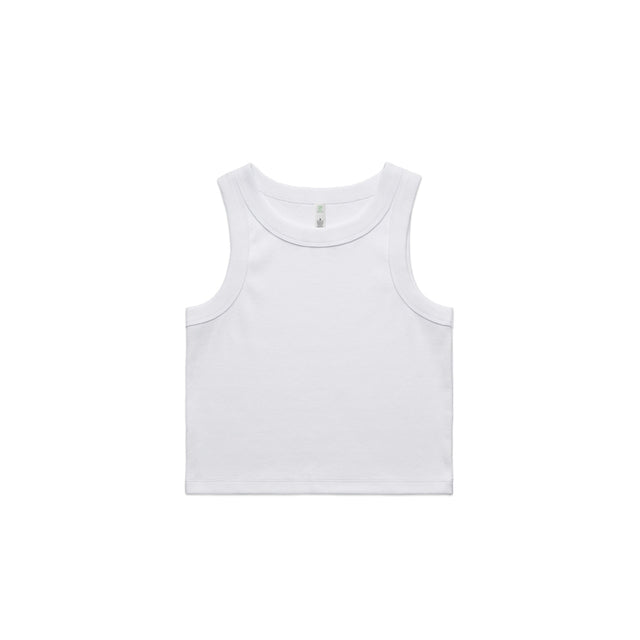 ORGANIC RIB CROP TANK - 4064G - WEARhouse