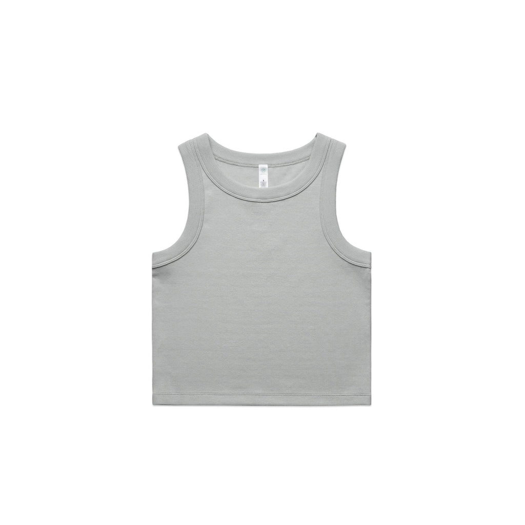 ORGANIC RIB CROP TANK - 4064G - WEARhouse