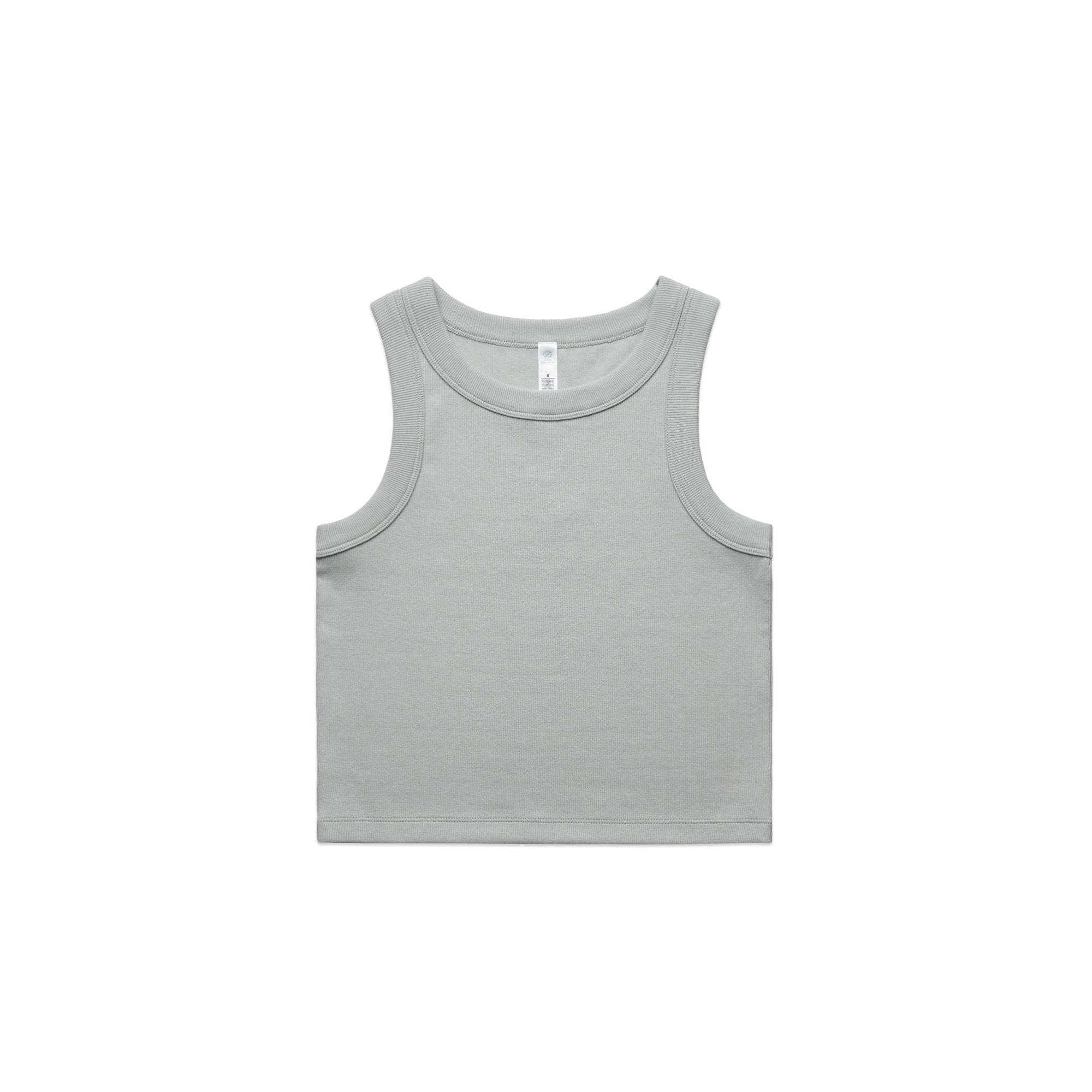ORGANIC RIB CROP TANK - 4064G - WEARhouse
