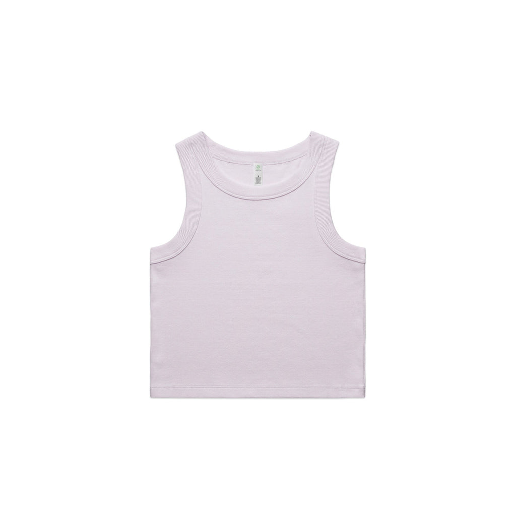ORGANIC RIB CROP TANK - 4064G - WEARhouse