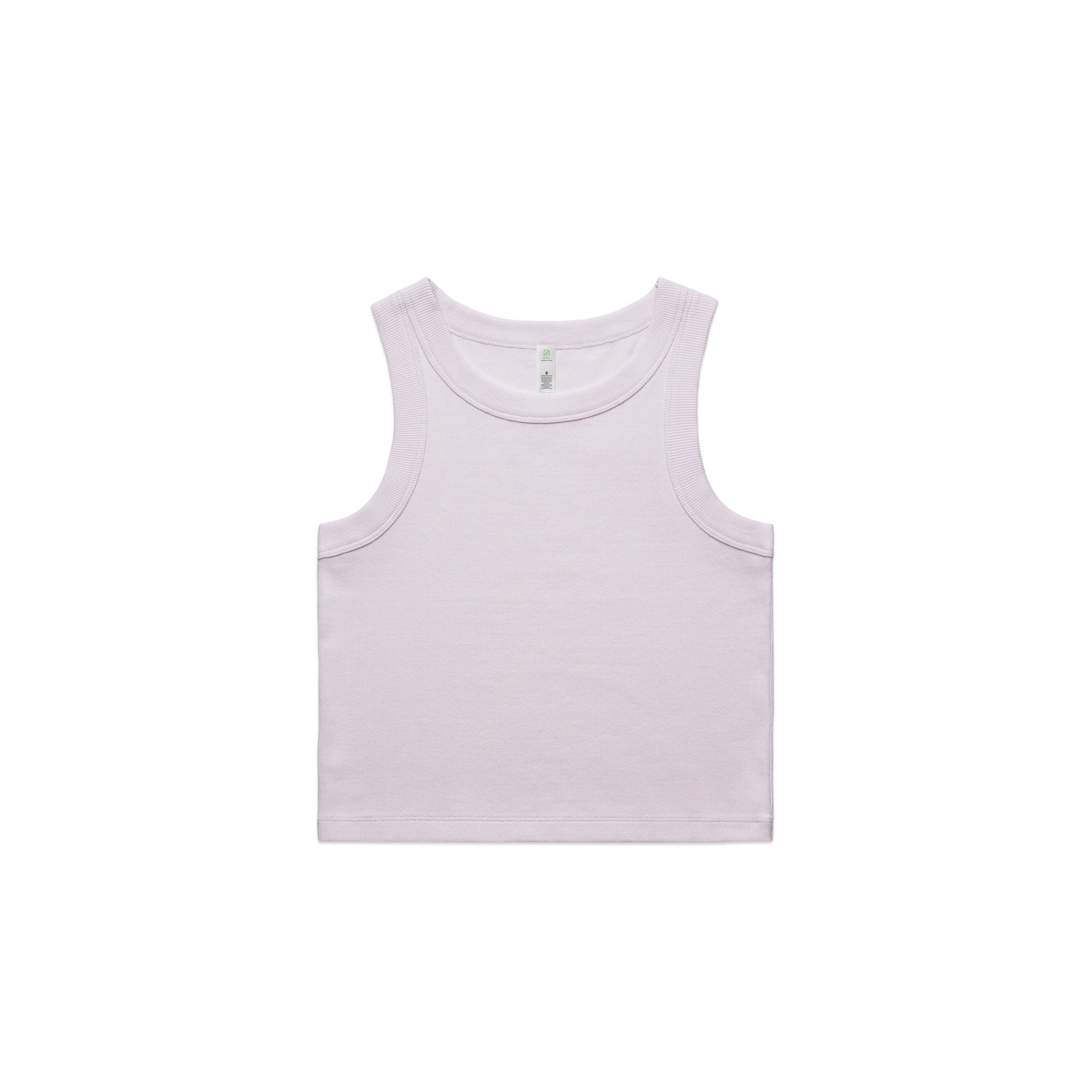 ORGANIC RIB CROP TANK - 4064G - WEARhouse