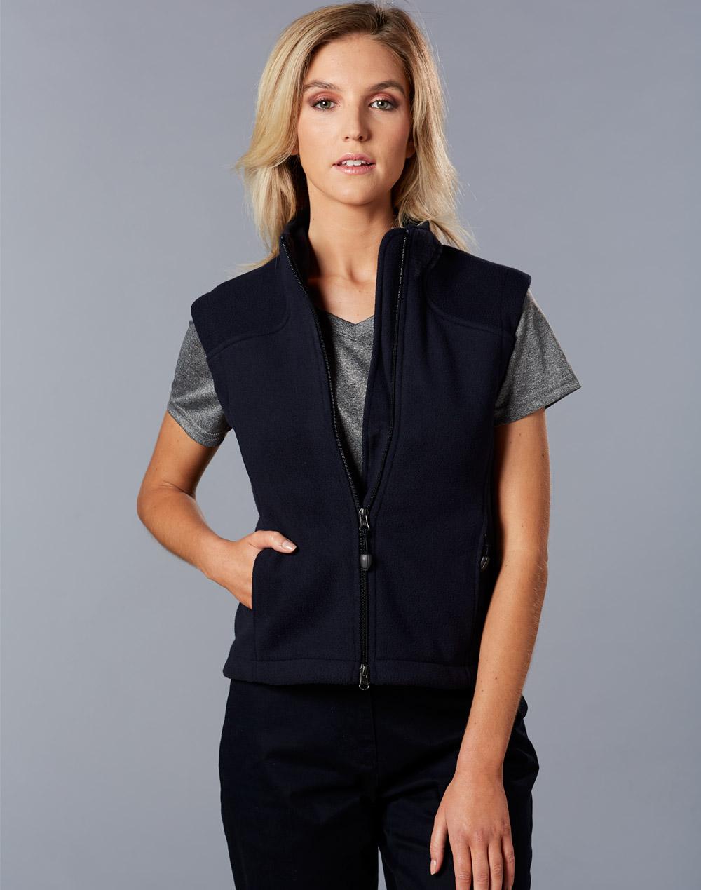 PF10 Diamond Fleece Vest - Ladies - WEARhouse