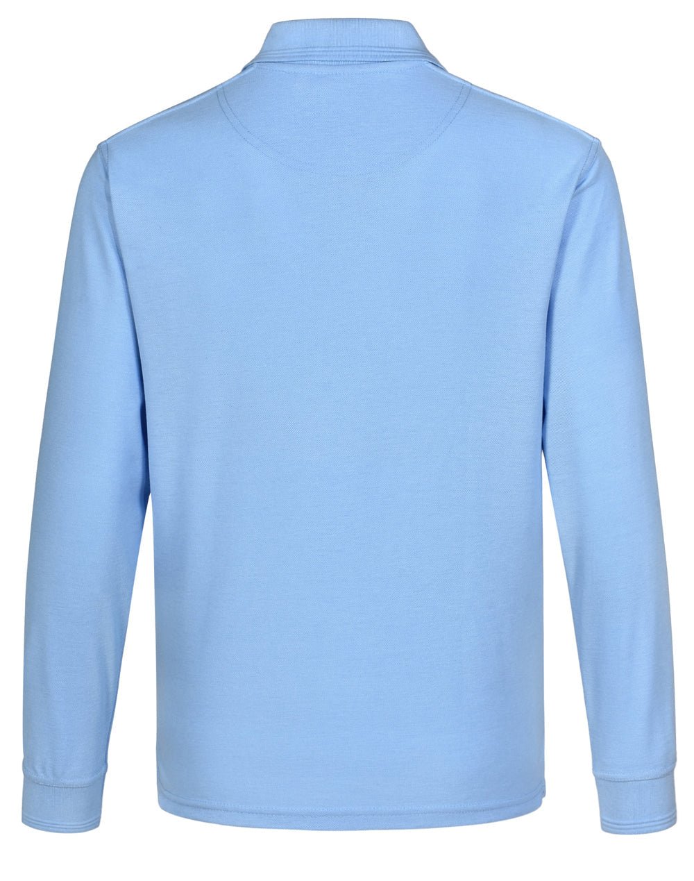 PS12 Unisex Traditional Poly/Cotton Pique Long Sleeve Polo - WEARhouse