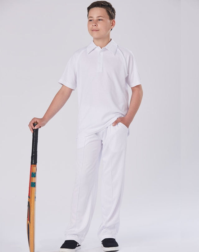 PS29K CRICKET POLO Short Sleeve Kids' - WEARhouse