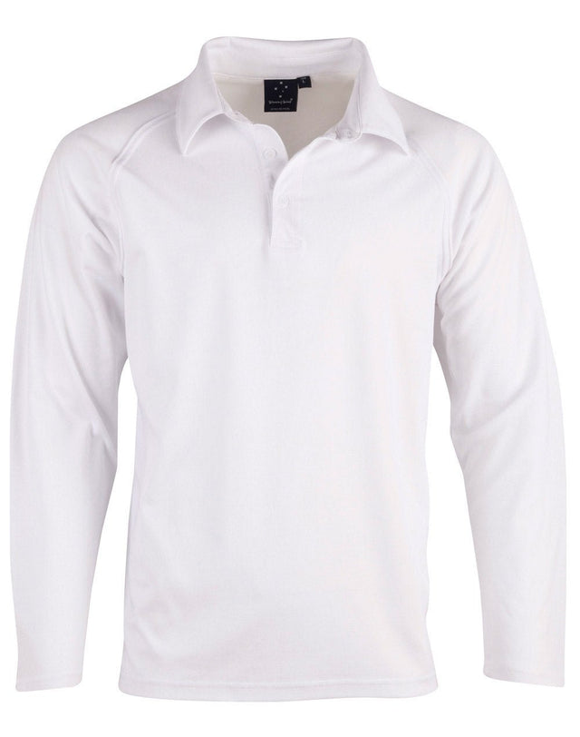 PS29KL CRICKET POLO Long Sleeve Kids - WEARhouse