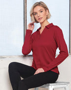 PS36B VICTORY PLUS TRUEDRY® Long SLEEVE POLO - WEARhouse