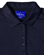 PS88 BAMBOO CHARCOAL CORPORATE S/S POLO - Ladies - WEARhouse