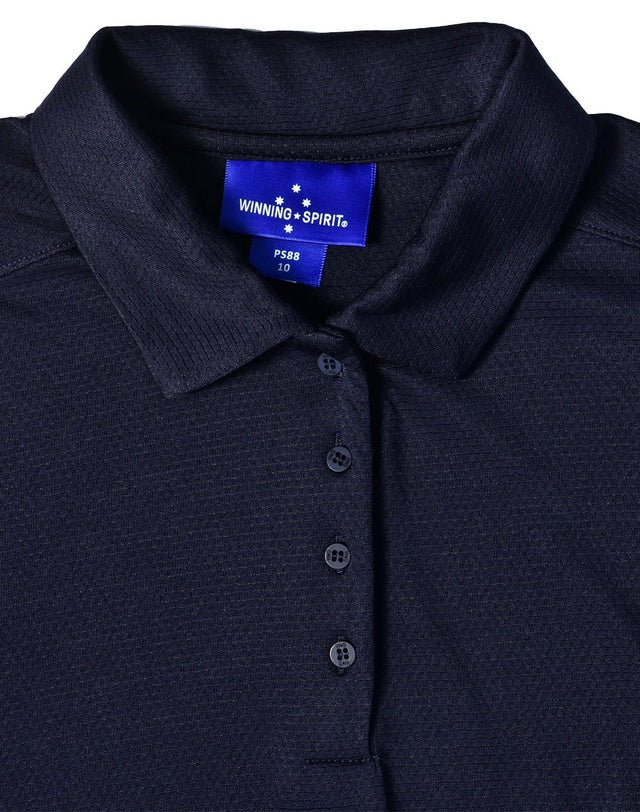PS88 BAMBOO CHARCOAL CORPORATE S/S POLO - Ladies - WEARhouse