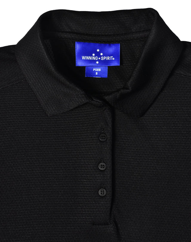 PS88 BAMBOO CHARCOAL CORPORATE S/S POLO - Ladies - WEARhouse