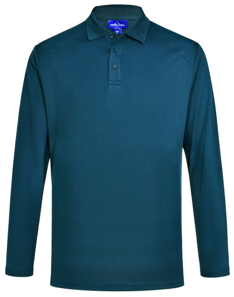 PS89 LUCKY BAMBOO LONG SLEEVE POLO Mens - WEARhouse