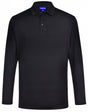 PS89 LUCKY BAMBOO LONG SLEEVE POLO Mens - WEARhouse