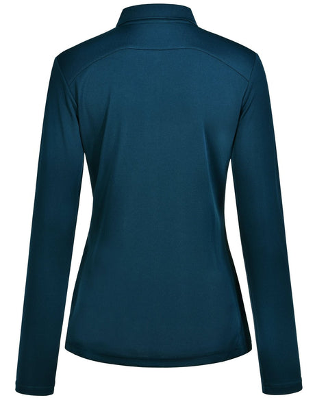 PS90 LUCKY BAMBOO LONG SLEEVE POLO Ladies - WEARhouse