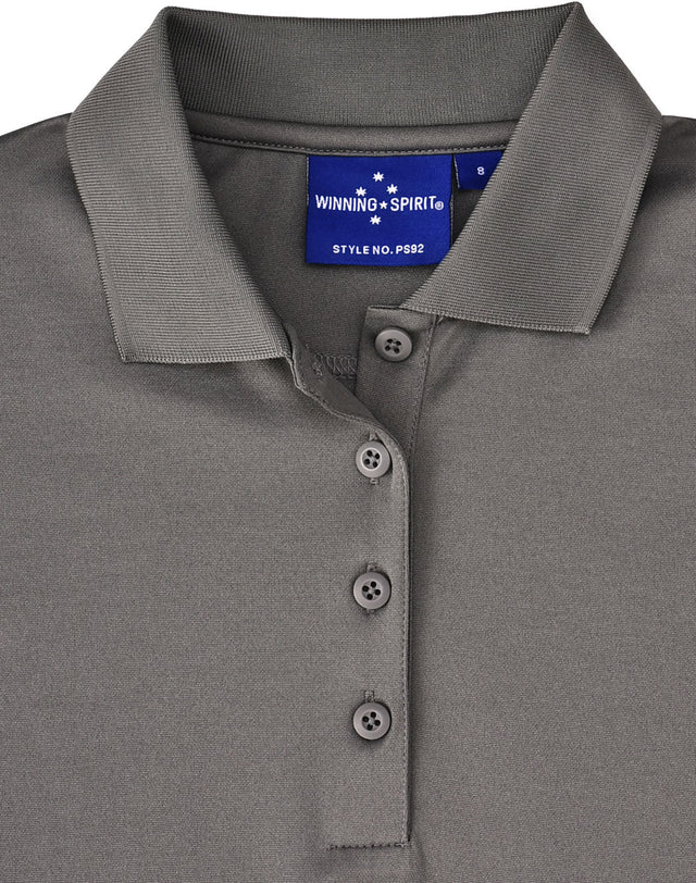 PS92 LADIES SUSTAINABLE POLY/COTTON CORPORATE SS POLO - WEARhouse