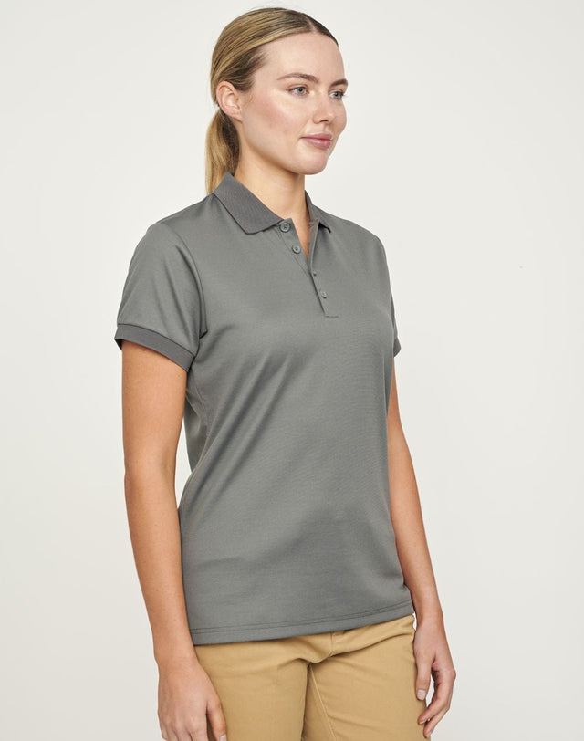 PS92 LADIES SUSTAINABLE POLY/COTTON CORPORATE SS POLO - WEARhouse