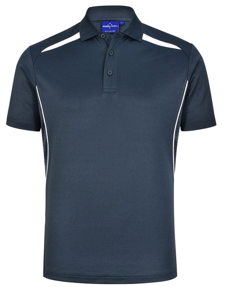 PS93 MENS SUSTAINABLE POLY/COTTON CONTRAST SS POLO - WEARhouse