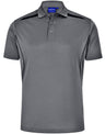 PS93 MENS SUSTAINABLE POLY/COTTON CONTRAST SS POLO - WEARhouse