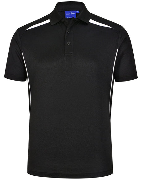 PS93 MENS SUSTAINABLE POLY/COTTON CONTRAST SS POLO - WEARhouse