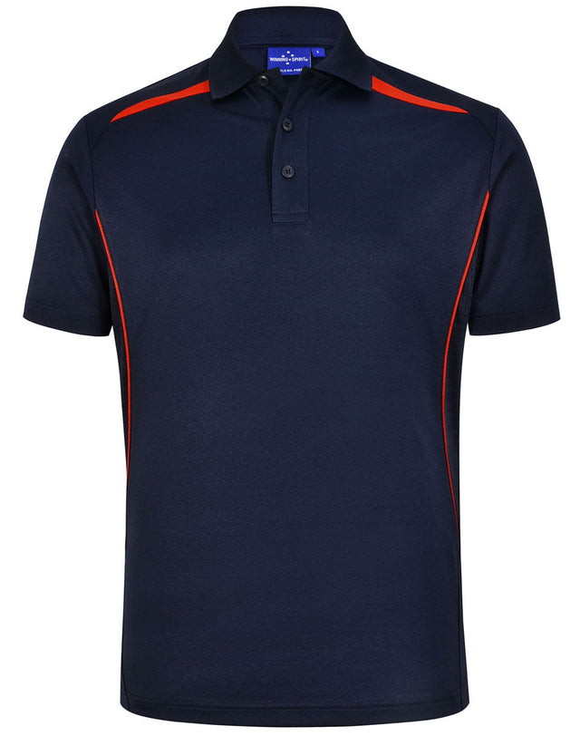 PS93 MENS SUSTAINABLE POLY/COTTON CONTRAST SS POLO - WEARhouse