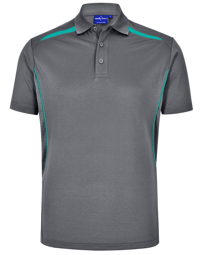 PS93 MENS SUSTAINABLE POLY/COTTON CONTRAST SS POLO - WEARhouse