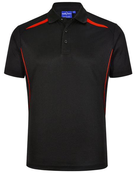 PS93 MENS SUSTAINABLE POLY/COTTON CONTRAST SS POLO - WEARhouse