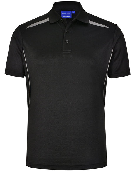 PS93 MENS SUSTAINABLE POLY/COTTON CONTRAST SS POLO - WEARhouse