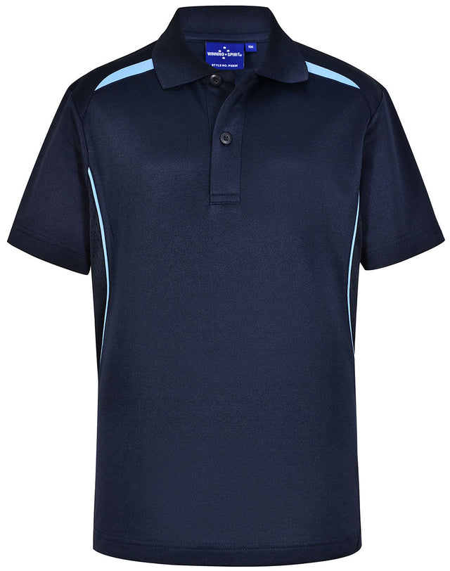 PS93K KIDS SUSTAINABLE POLY/COTTON CONTRAST SS POLO - WEARhouse