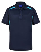 PS93K KIDS SUSTAINABLE POLY/COTTON CONTRAST SS POLO - WEARhouse
