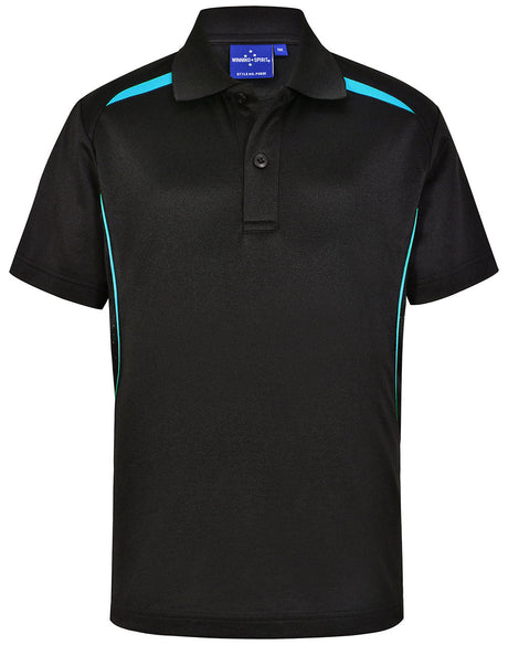 PS93K KIDS SUSTAINABLE POLY/COTTON CONTRAST SS POLO - WEARhouse