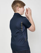 PS93K KIDS SUSTAINABLE POLY/COTTON CONTRAST SS POLO - WEARhouse