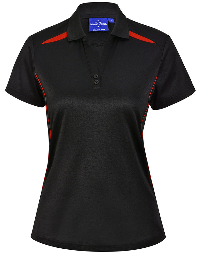 PS94 LADIES SUSTAINABLE POLY/COTTON CONTRAST SS POLO - WEARhouse