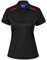 PS94 LADIES SUSTAINABLE POLY/COTTON CONTRAST SS POLO - WEARhouse