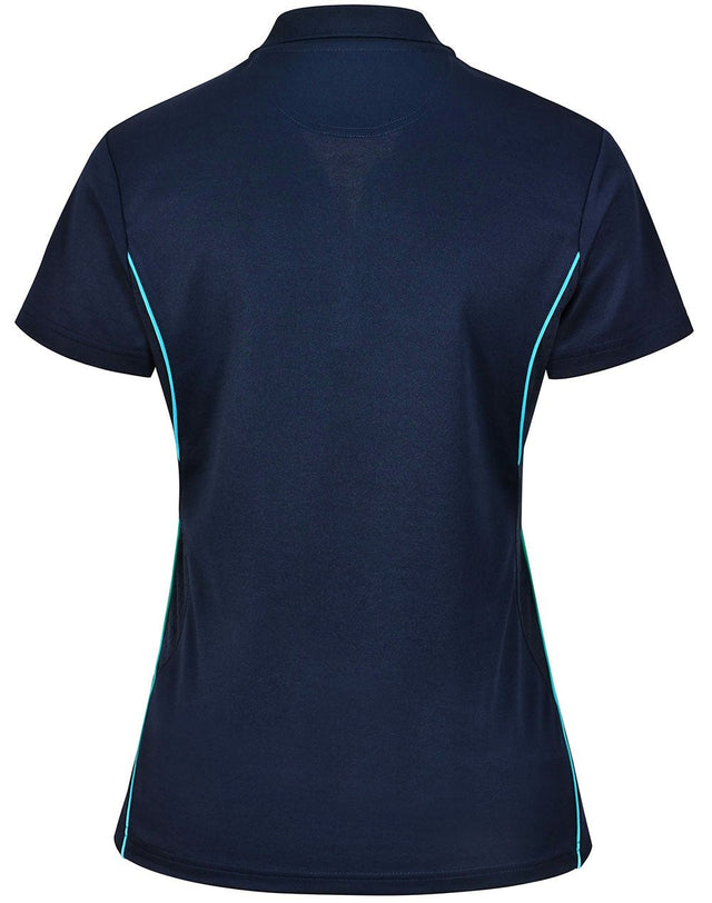 PS94 LADIES SUSTAINABLE POLY/COTTON CONTRAST SS POLO - WEARhouse