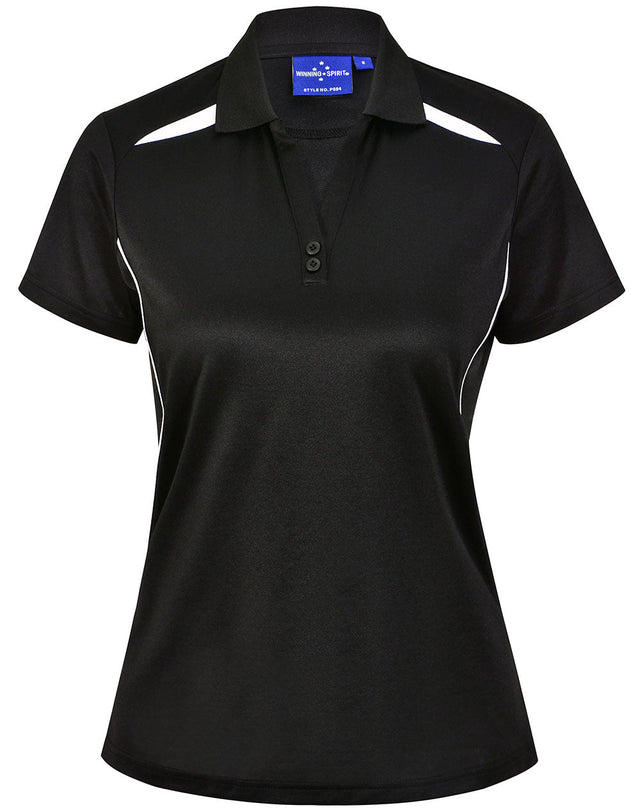 PS94 LADIES SUSTAINABLE POLY/COTTON CONTRAST SS POLO - WEARhouse